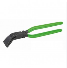 Freund Seaming pliers, bent of 45°, lap joint, 80 mm