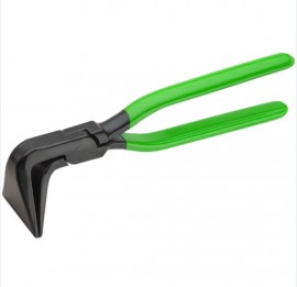 Freund Seaming pliers, bent of 90°, lap joint, 80 mm