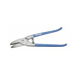 Punch snips with curved blades, cut right